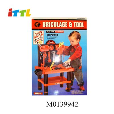 China Electronic Toy M0139942 Kids Toys Tool Kit Diy Tool Table Toy for sale