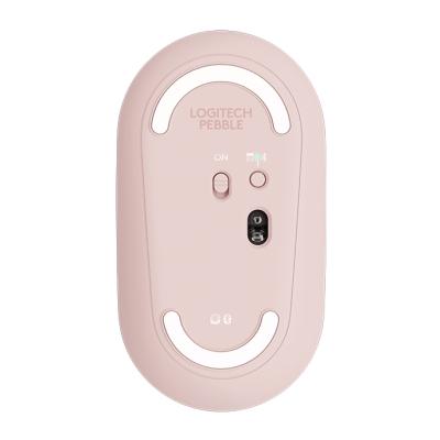 China Finger Logitech Pebble Mouse 1000DPI 1000DPI Wireless Mute Optical Wireless Mouse for sale