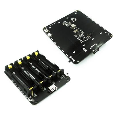 China Durable 5V/3A Plastic and Metal 4 x 18650 Lithium Battery Shield V9 Mobile Panel Power Bank Expansion Board Module 3V/1A for sale