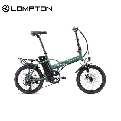 China Aluminum Frame Bicycle Factory Customization Bafang Rear Motor 36V/350W Shimano Electric Folding Bike K Type Other Electric Bike Electric Bike for sale