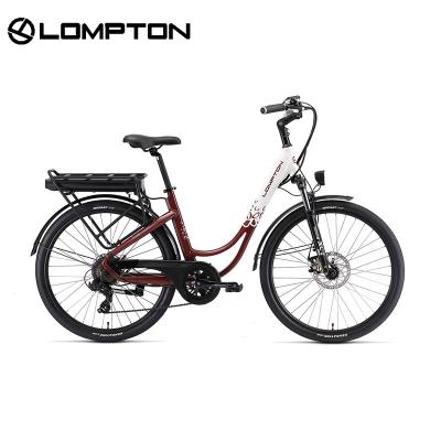 China Hot Shenzhen Ebike Trekking Silent Motor 36V 250W Electric Bicycle Electric Bicycle 250w Lithium Battery for sale