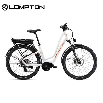 China Trekking EBIKE Bafang Medium Motor 48V 250W Torque Integrated Road Electric Bicycle Sensor Bike Electric Bike For Men for sale