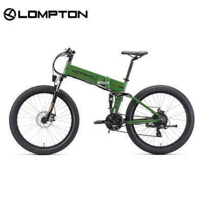 China Hot High Strength Frame Full Suspension Design 48V 500W Electric Mountain Bike All Terrain Other Electric Bike Electric Bike for sale