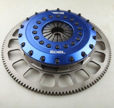 China Copper And Billet Chromoly Steel Super Quality Twin Triple Plate Racing Clutch For SR20DET S13 S14 for sale