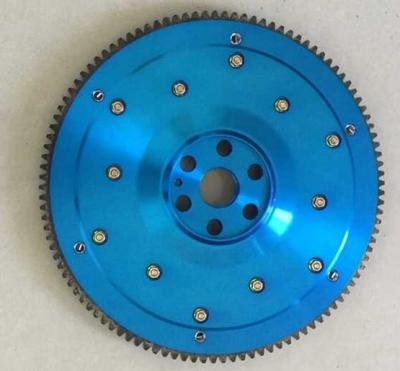 China aluminum alloy 6061-T6 aluminum flywheel for Pickup 2.4L NT 22R and 22REC (4-cyl. without) for sale