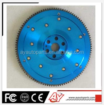 China high quality lightweight aluminum alloy 6061-T6 aluminum flywheel for Sentra 2.5L ncludes 02-06 Spec-V for sale