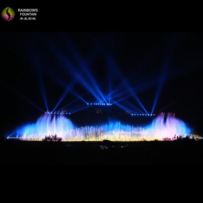 China 110m long water music fountain project exhibition China modern dance outdoor musical fountain for sale for sale