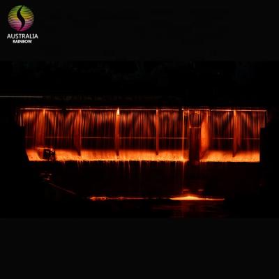 China Modern Bridge Water Curtain Decorative Digital Fountain for sale