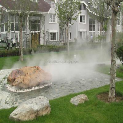 China Outdoor square garden mist fountain artificial cold fog machine for air purification for sale