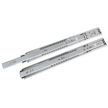 China Modern Push Open Soft Narrow Drawer Slides 04.45.006 45mm Ball Bearing Drawer Slides for sale