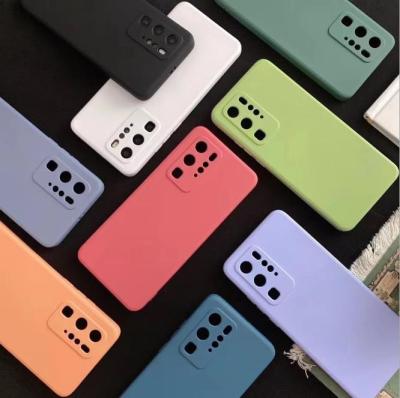 China Liquid Shockproof Camera Protective TPU Shockproof Phone Case For Huawei P50 Pro P40 P30 Lite P20 Back Cover Fundas Para for sale