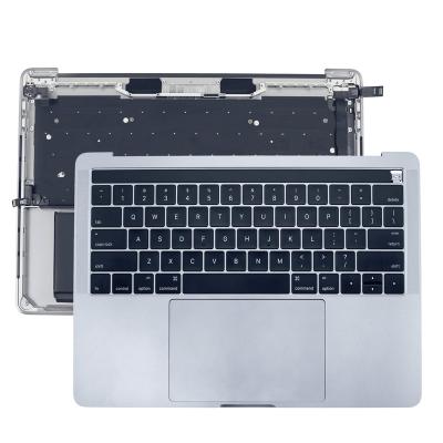 China Silver Original Top Case with US Keyboard & Backlight / Battery/Trackpad  For Macbook Pro 13'' Retina  A1706 2016 2017 13.3