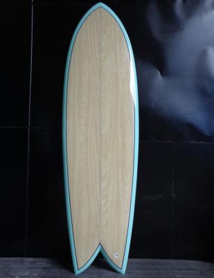 China EPS Core + 2019 Popular Fiberglass + Epoxy Fish Tail Surf Board for sale