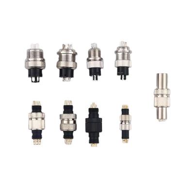 China Factory Direct Sale Metal Aviation Plug 2/3/4/5/6 Pin Socket Electrical Waterproof Cable Car Connector for sale