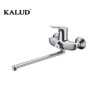 China High Quality Simple Modern Style Mixer Tap Single Cold-Hot Brass Water Faucet Bathroom Sliding Bar Handle Basin Shower Faucet Free for sale