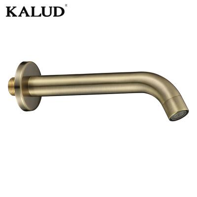 China China modern stainless steel spout and stainless steel plate modern design Zhejiang yellow bronze color for sale