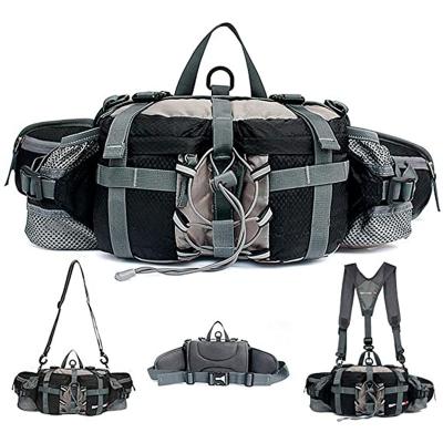 China Water Proof High Quality Multifunctional Tactical Waist Bag Outdoor Running Walking Camping Increasing Waist Bag for sale