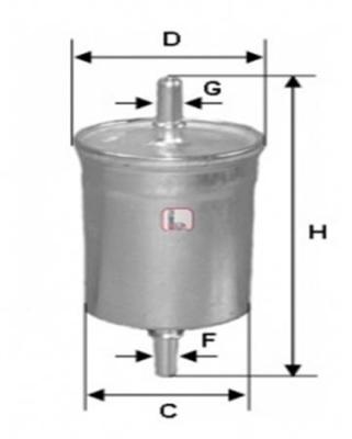 China Automobile ISO/TS 16949 China Factory Wholesale Price Registered Fuel Filter A6394770001 for sale