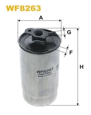 China Automobile ISO/TS 16949 China Factory Wholesale Price Registered Fuel Filter 13327787825/13327785350 for sale