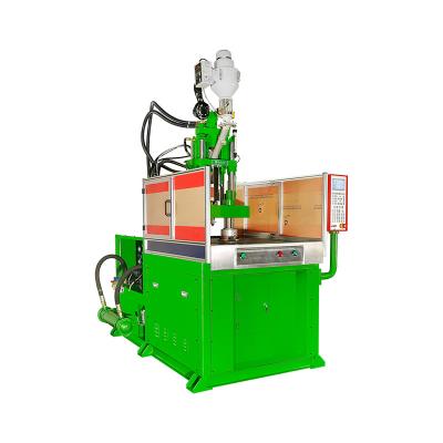 China VERTICAL 55 Ton Basket Mobile Covers Sandal Pen Slipper Making Machine Plastic Injection Machines Plastic Rotary Molding Machine for sale