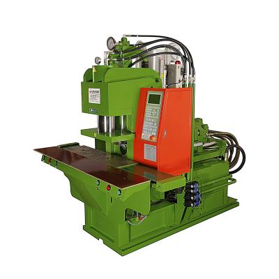 China 55T VERTICAL Slipper Toy Mobile Cover Pen Sandal Making Double Sliding Vertical Mold Injection Machines Plastic Injection Molding Machine for sale