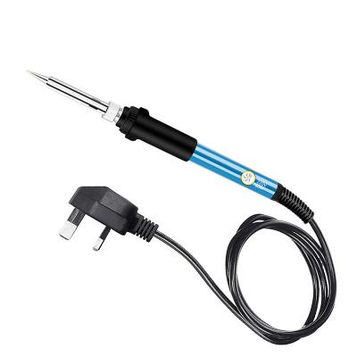 China Wooden Iron 40W 60W 110V Performance Electric Welding Pen Adjustable Temperature Soldering Tool Regular Soldering Burning Maintenance Souder Soldering Irons A Cautin for sale