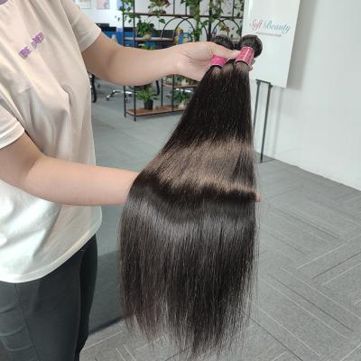 China Silky Straight Wave Virgin 10A Grade Hair Weave Bundles, Brazilian Silky Straight Hair, Long Short Hair Apply for sale