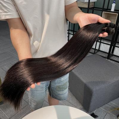 China Mink Brazilian Hair Vendor Meches-Natural Raw Real Wave Weave Top Quality Silky Straight Brazilian Hair for sale