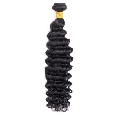 China Wholesale Deep Wave Unprocessed Unprocessed Cuticle Aligned Hair Bundles Seller Raw Indian Hair Curly Bundles for sale