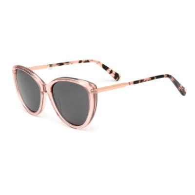 China High Quality Sun Glass Acetate Cat Sunglasses New Design Fashionable High Quality Sunglasses for sale