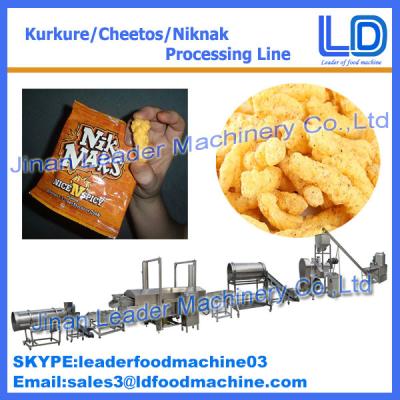 China small scale kurkure extruder machine plant manufacturer made in china for sale