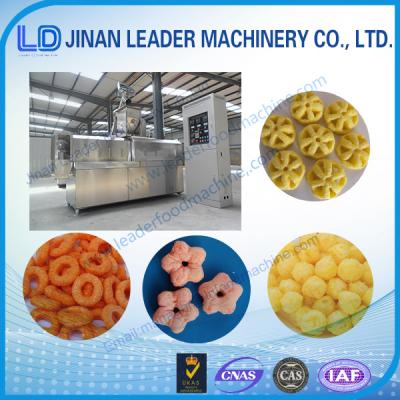 China 100-150kg/h  stainless steel Puffed snack food processing machine for sale