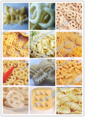 China Industrial pellet food extruding and frying processing machines for sale