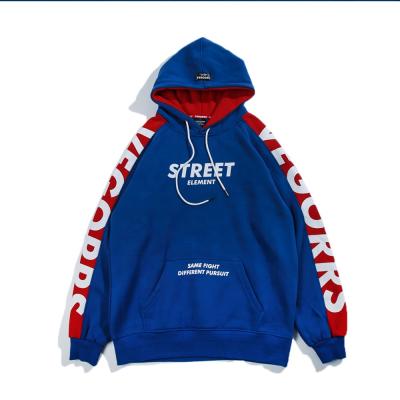 China Anti-Shrink Embroidery Hoodies 100% Cotton Thick Cut And Sew Streetwear Mens Custom Gym Cheap Hoodies for sale