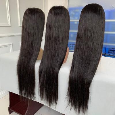 China 100% Pre Plucked Hairline VP Wholesale Deep Wave Lace Front Wigs Brazilian Virgin Natural Curly Transparent Human Hair HD Lace Frontal Wig For Black Women for sale