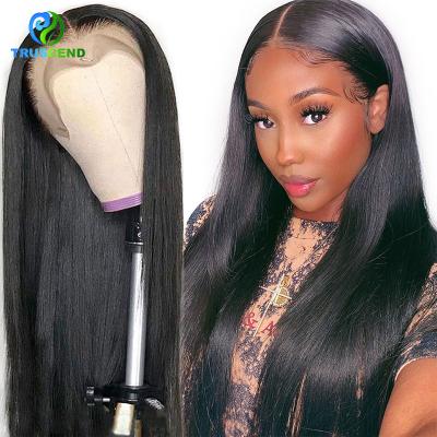 China Brazilian Natural Straight Full Lace Human Hair Virgin Hair Wave Frontal Wig Vendors Wholesale Silky Straight Wigs for sale