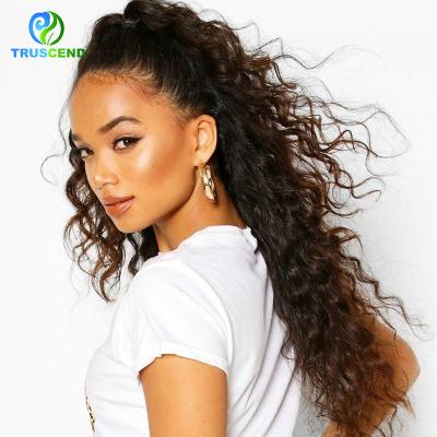 China Best Deep Wave Selling 180% Density Natural Brazilian Remy Human Hair Deep Wave 360 ​​Lace Front Wig For Women for sale