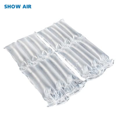 China Strong Shock Absorption HDPE Air Bubble Film Phone Wrapping Laptop Protecting LDPE Glass Wrapping Rolls Bubble Cushion Air Pillow Wrapping for sale