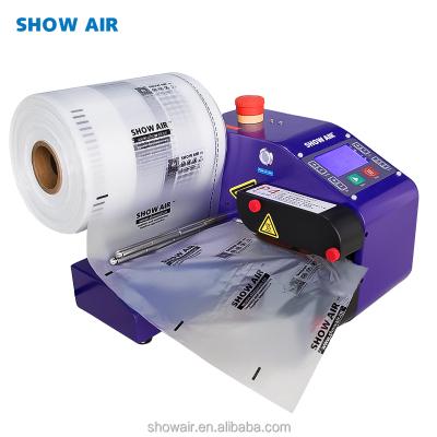 China Protective Air Bubble Cushion Film Machine Air Pillow Wrapping Column Bags Foil Filling Machine Wine Column Bags Phone for sale