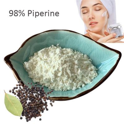 China Usp Standard Black Pepper Powder Light Yellow Piperine 95% Insoluble In Water for sale