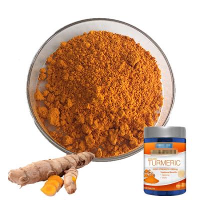 China ISO 98% Curcumin Extract Powder Antibacterial Turmeric Root Extract Antioxidant for sale