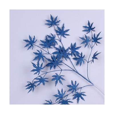 China Eco-friendly Hot Sale Online Blue Flower Shop Flower Backdrop Hanging Wall Dried Preserved Flower Bouquet With Best Service for sale