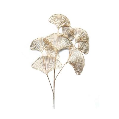 China Fashion Eco-friendly Fan Leaf Dry Scented Flowers Car Decoration Artificial Personalized Flower Backdrop Preserved Flowers And Plants for sale