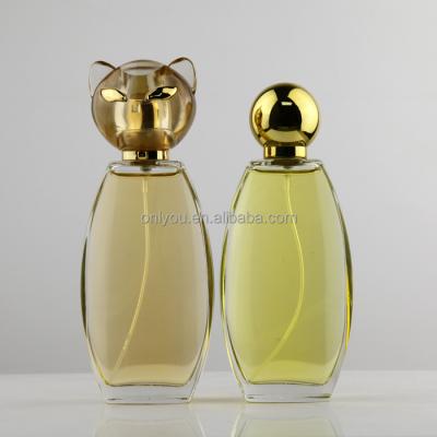 China Brand Lady Perfume Glass Bottle 100ml Cat Women Perfume Glass Bottle Spray Female Eau De Parfum Floral Designer Customized Fresh 10000 Pcs for sale