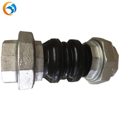 China threaded type rubber expansion joint bellows DN15-DN80 for sale