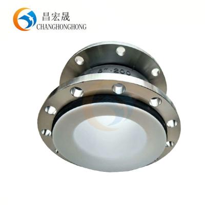 China 40%-50% din pn16 single sphere rubber ptfe pipe expansion joint for sale