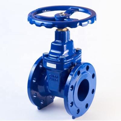 China General BS DN100 Pn16 Di Non-Lever Stem Seat Resilient Soft Ductile Iron Gate Valves for sale