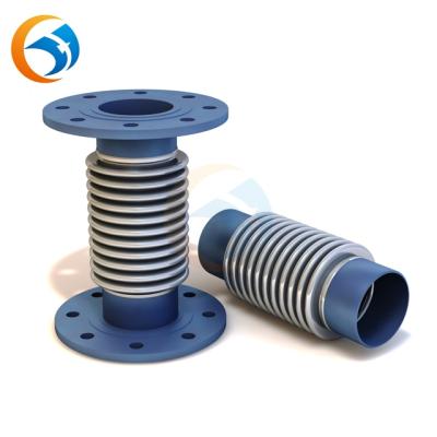 China Carbon Steel Pipeline Bellows Butt Welded Corrugated Expansion Joint for sale