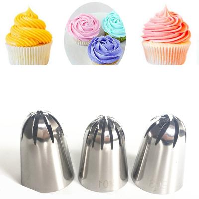 China Disposable Russian Piping Tips 3pcs Set for sale