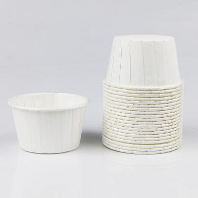 China High Quality Disposable Pleated White Baking Cups 50pcs/bag Cupcake Cases Muffin Cups for sale